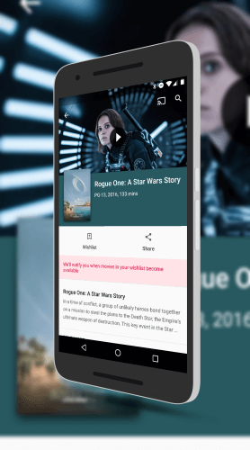 Rouge One in The Google Play Store