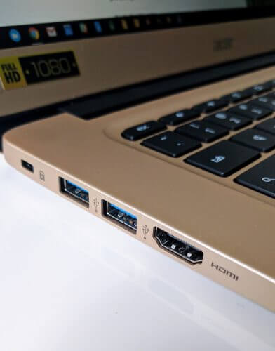USB 3.0 and HDMI Ports