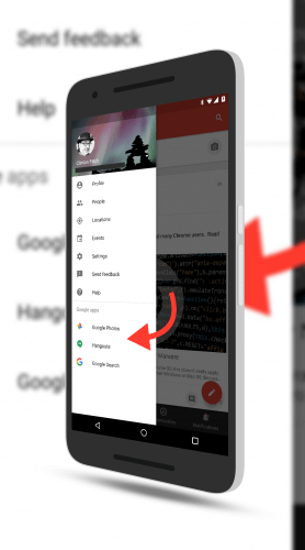 Google+ With Link to Spaces Removed