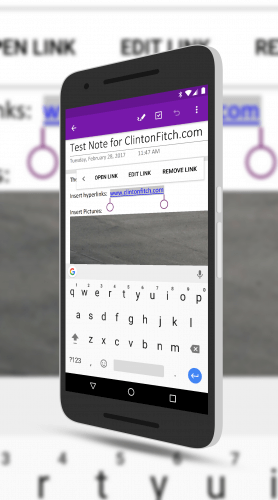 Link Handling Improvements in OneNote