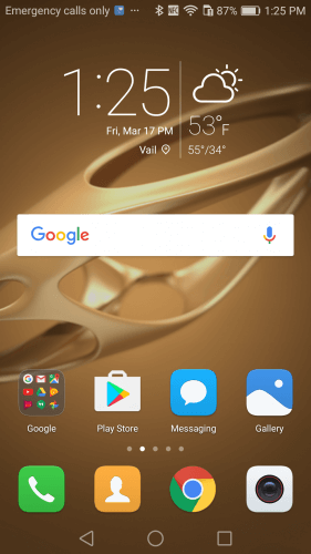 EMUI 4.1 on the Honor 6X