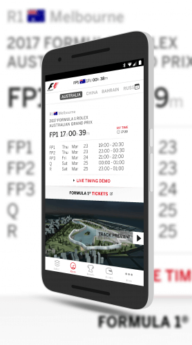 Formula 1 for Android