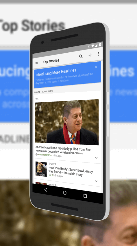 Google News & Weather More Headlines