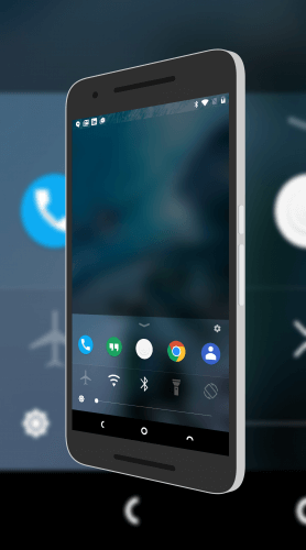 Quick Settings Access Dock