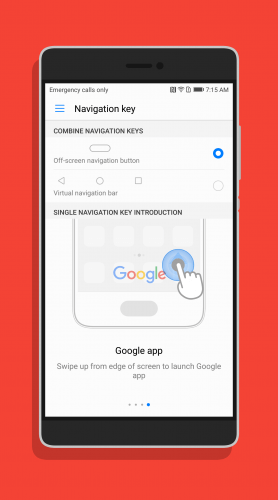Navigation Button Configuration