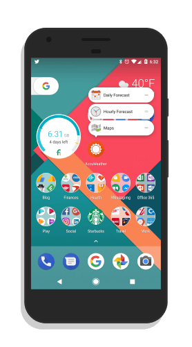 AccuWeather Platinum App Shorcuts