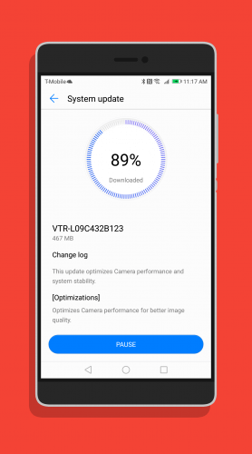 EMUI 5.1 Update for Huawei P10
