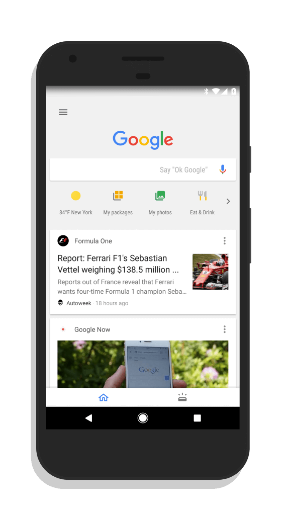 Improved Google Feed