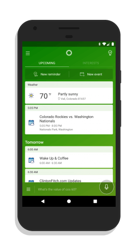 Microsoft Cortana for Android