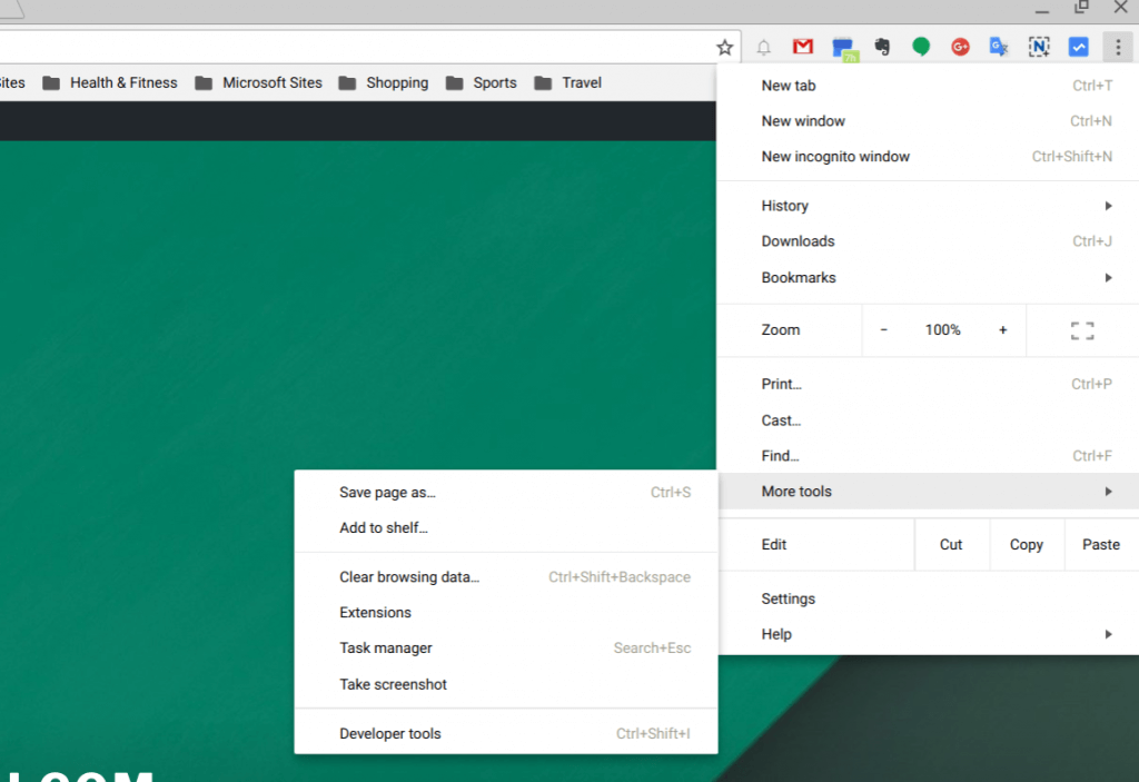 Adding a Site to the Shelf on Your Chromebook