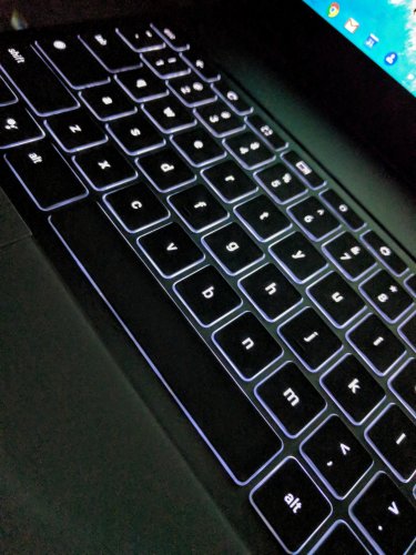 Backlit Keyboard of the Pixelbook