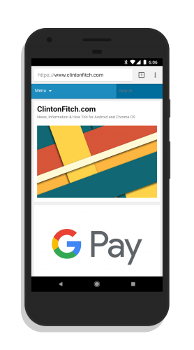 ClintonFitch.com Mobile Site