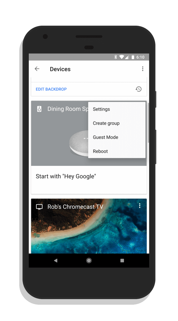 Creating a Google Home Group