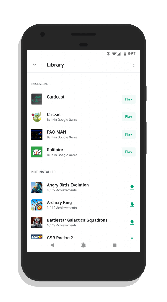 Google Play Games for Android