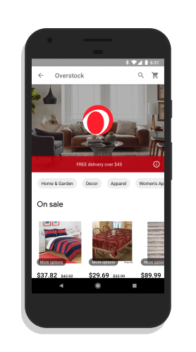 Overstock on Google Express