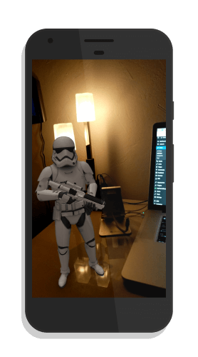 ARCore and AR Stickers