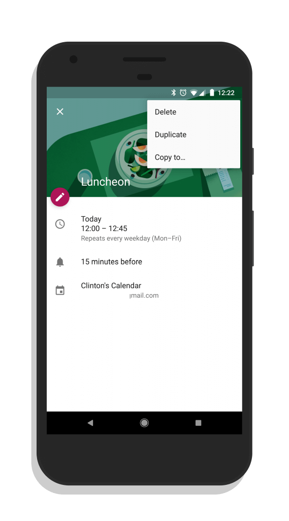 Duplicate Events in Google Calendar for Android