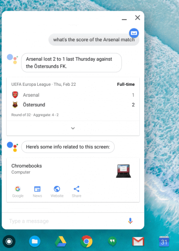 Google Assistant Integration
