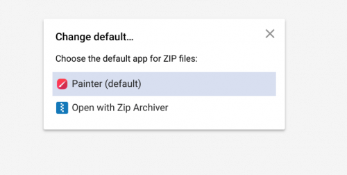Changing The Default App in Chrome OS
