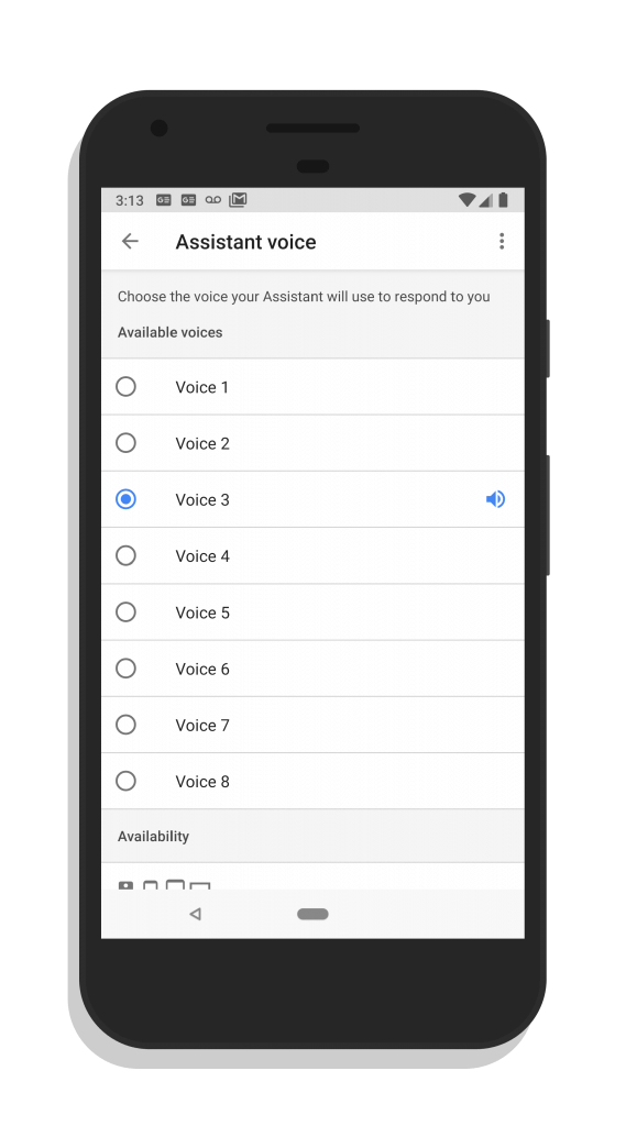 Google Assistant Voices for Android