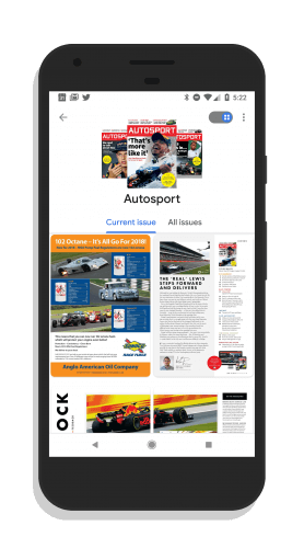 Magazines in Google News