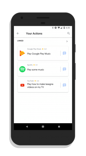 Your Actions in Google Assistant