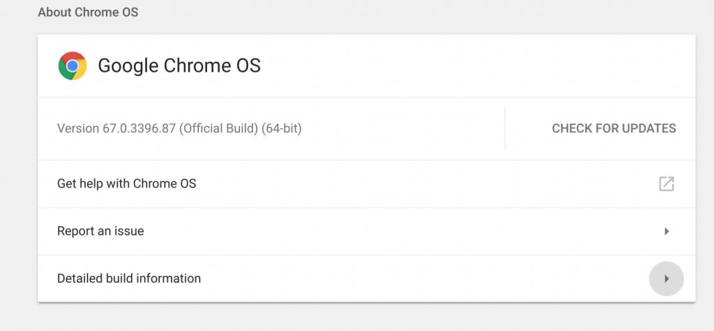 Chrome OS Build Page
