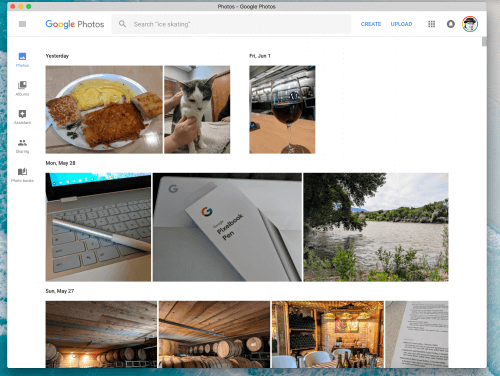 Google Photos Progressive Web App