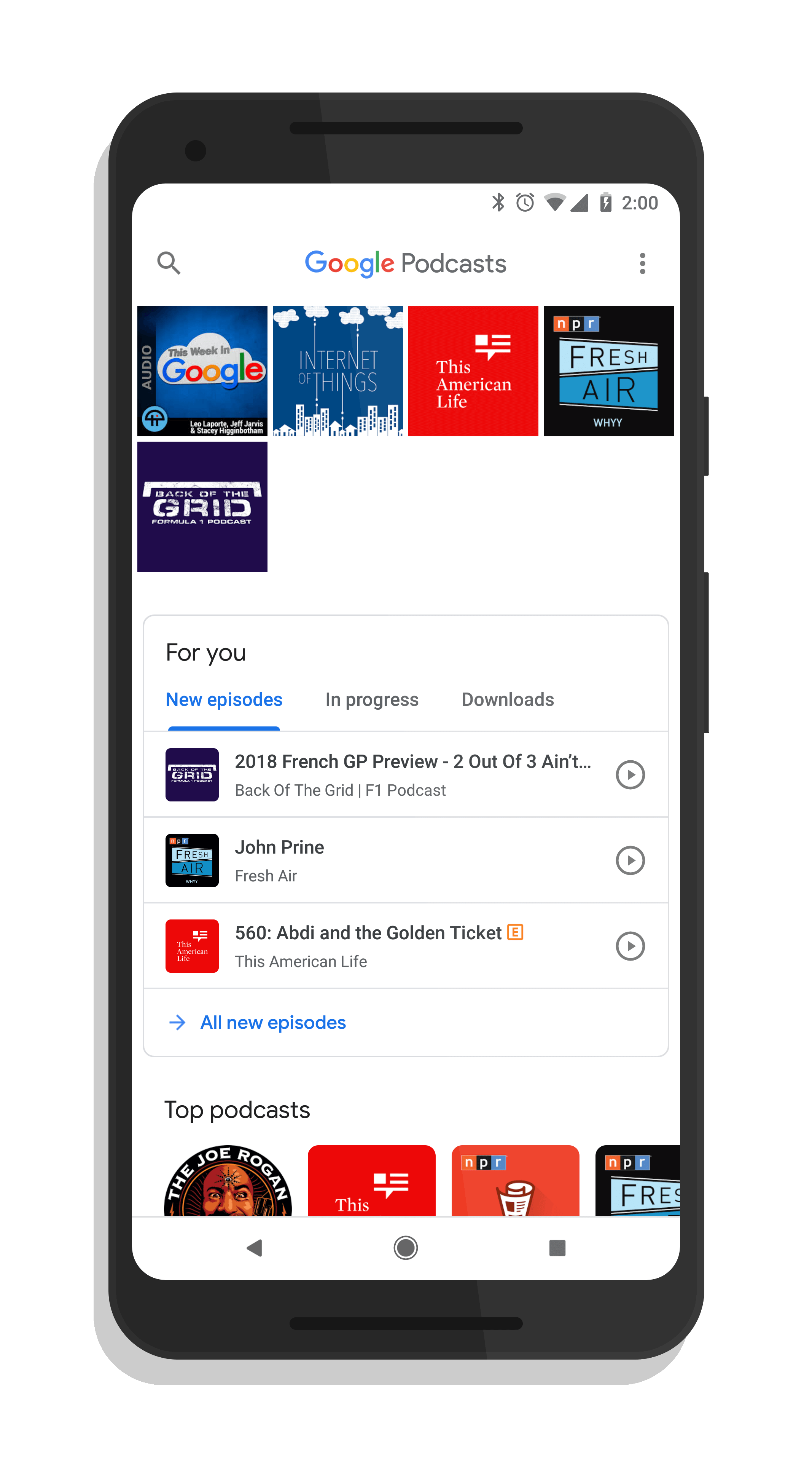 Google Podcasts Officially Launched for Android – ClintonFitch.com2134 x 3840