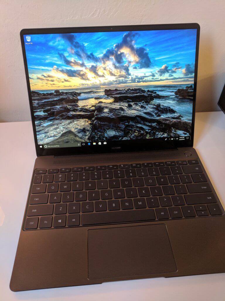 Huawei Matebook X Display
