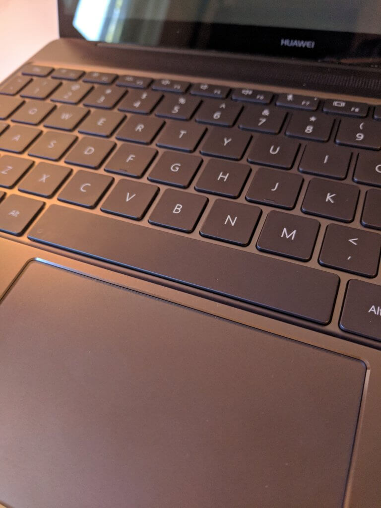 Matebook X Keyboard and Trackpad