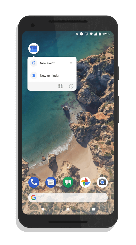 Android Oreo App Shortcuts