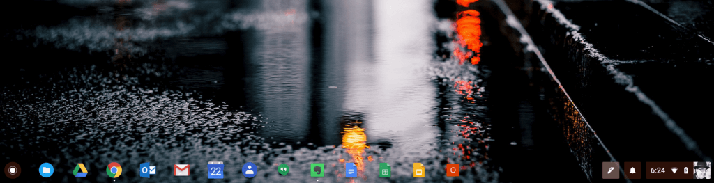 Chrome OS Shelf in Chrome 67