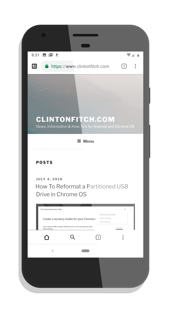 Chrome for Android - Chrome 69 with Chrome Duet Enabled