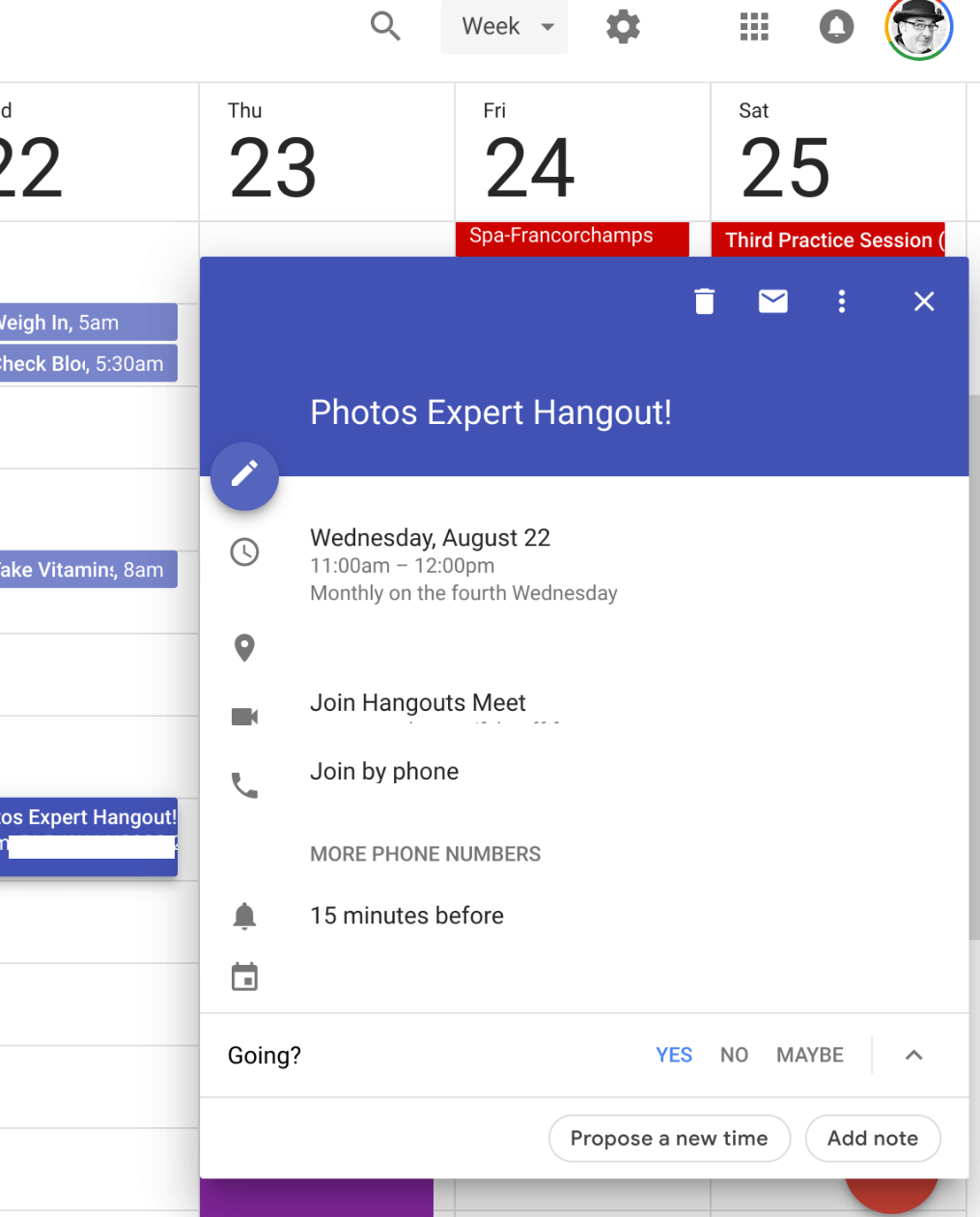 Google Calendar Now Allows You To Propose New Meeting Times