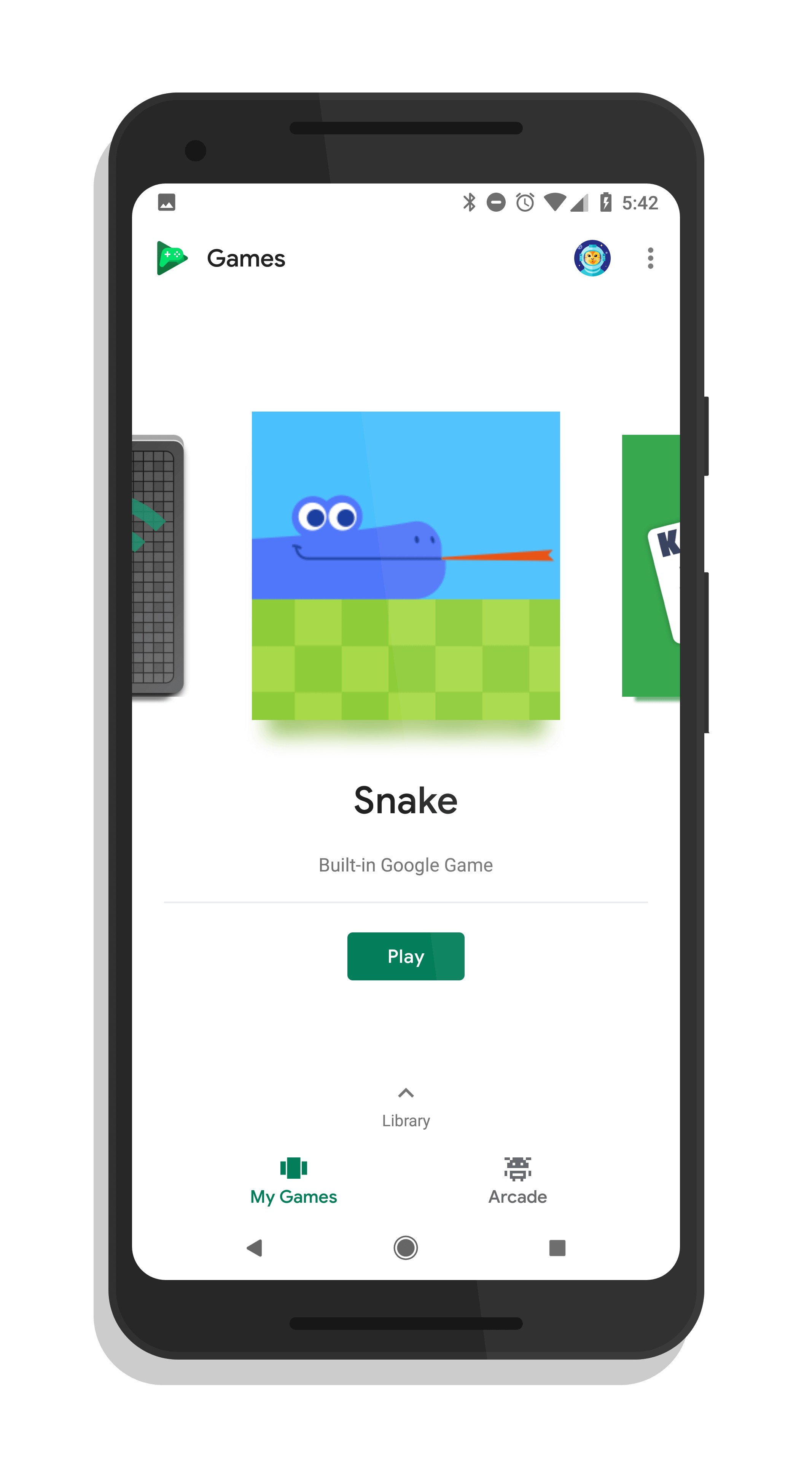Google Play Games Update Brings Snake Game and New Search Functionality ...2134 x 3840