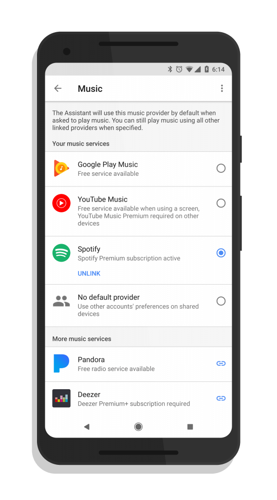 YouTube Music in Google Assistant