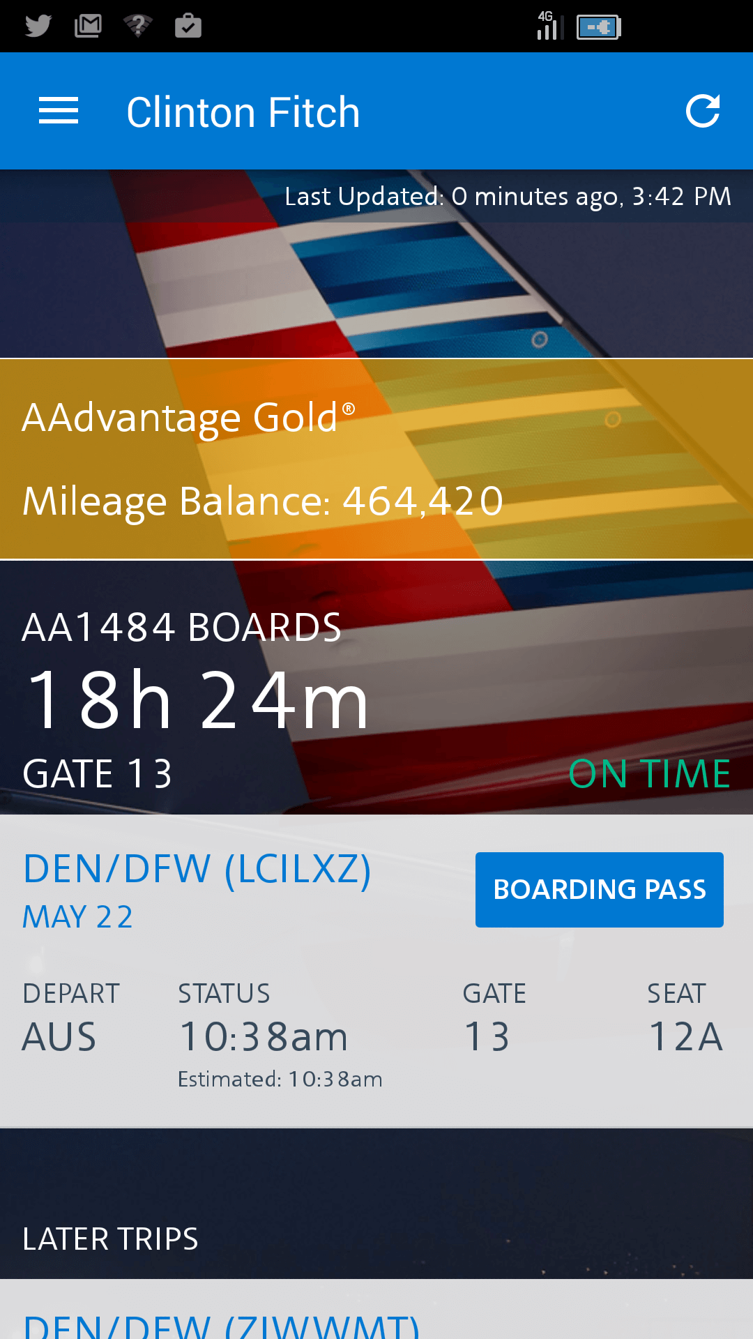 American Airlines App For Android Update Brings Android Wear Support 