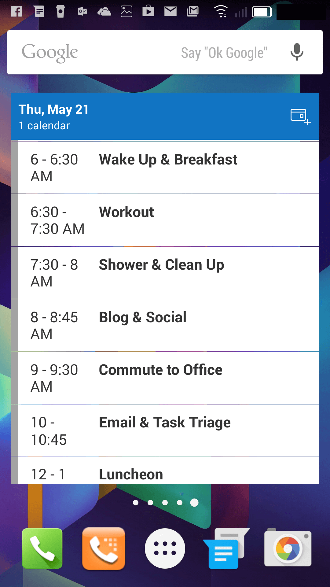 Microsoft Update Outlook for Android with Improved Agenda Widget – ClintonFitch.com1080 x 1920