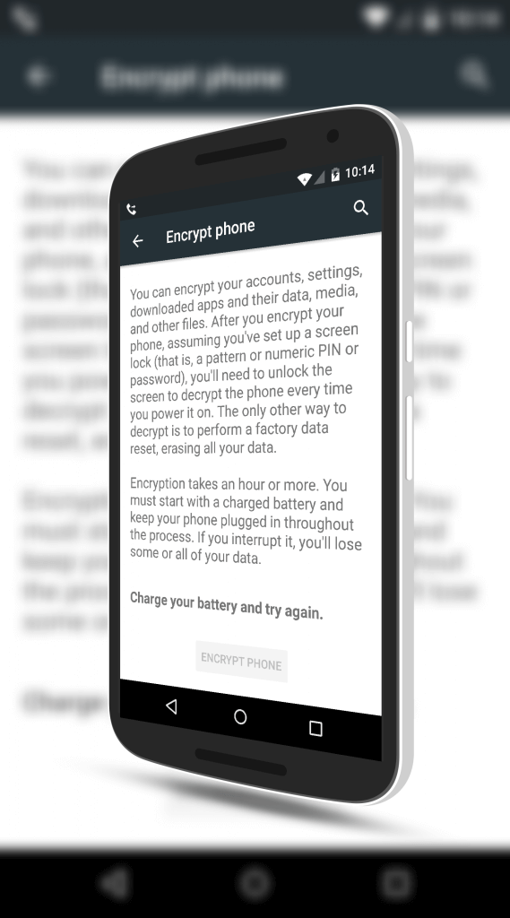 How To Encrypt You Android Phone or Tablet – ClintonFitch.com