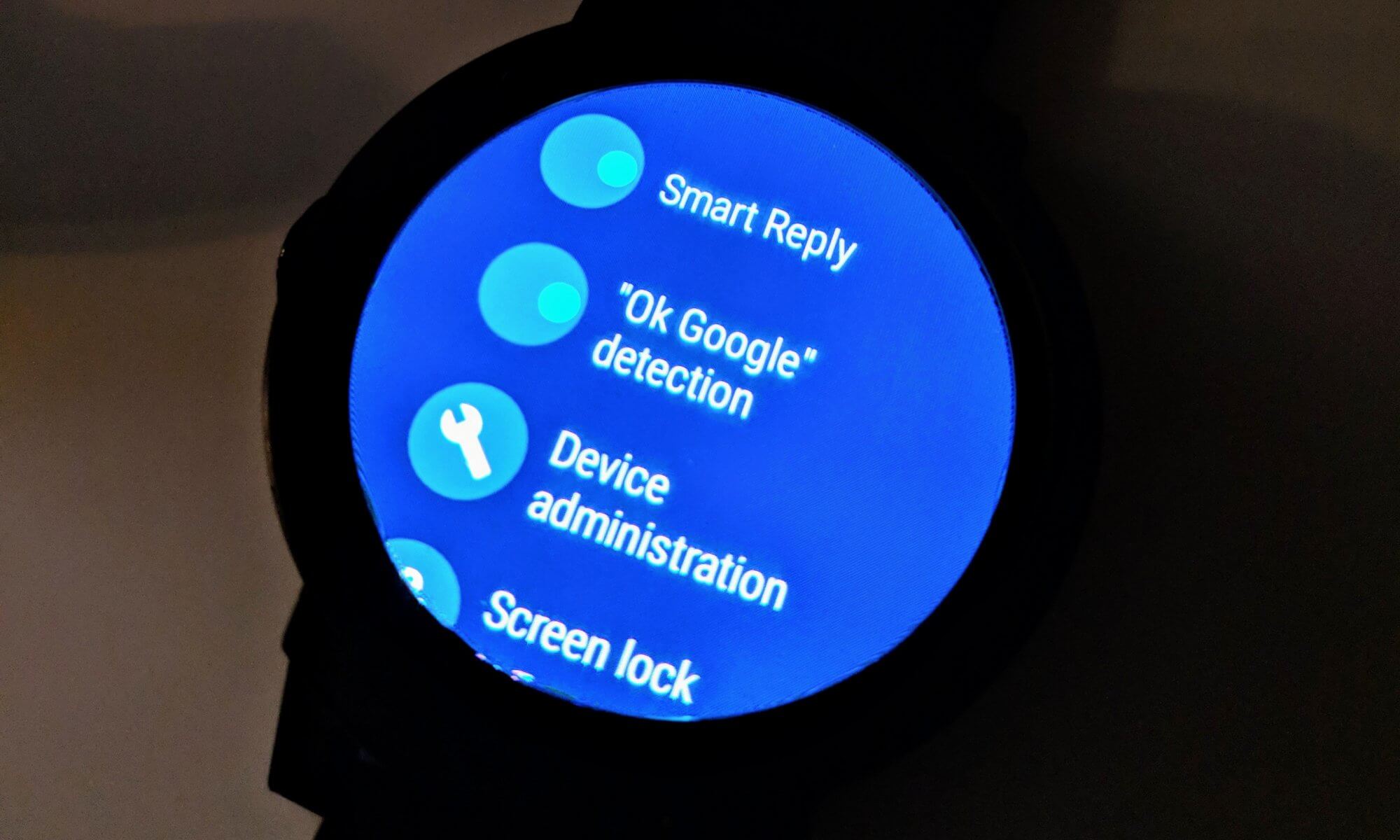 ok google android wear