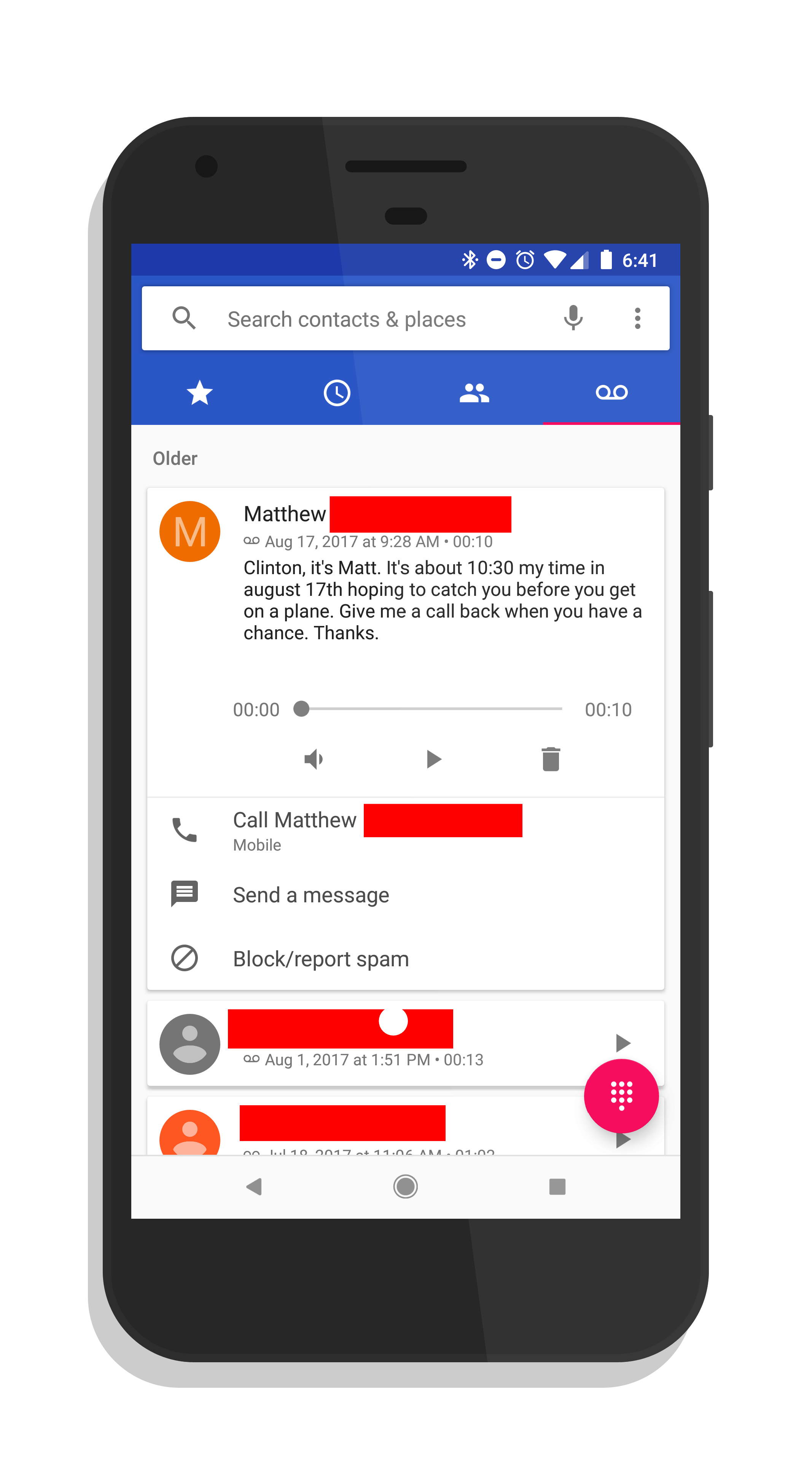 Google Phone App Update Brings Voicemail Transcription to TMobile