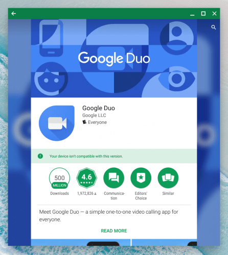 install google duo